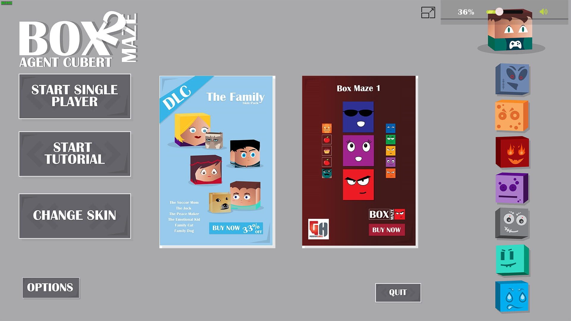 Screenshot for Box Maze 2: Agent Cubert