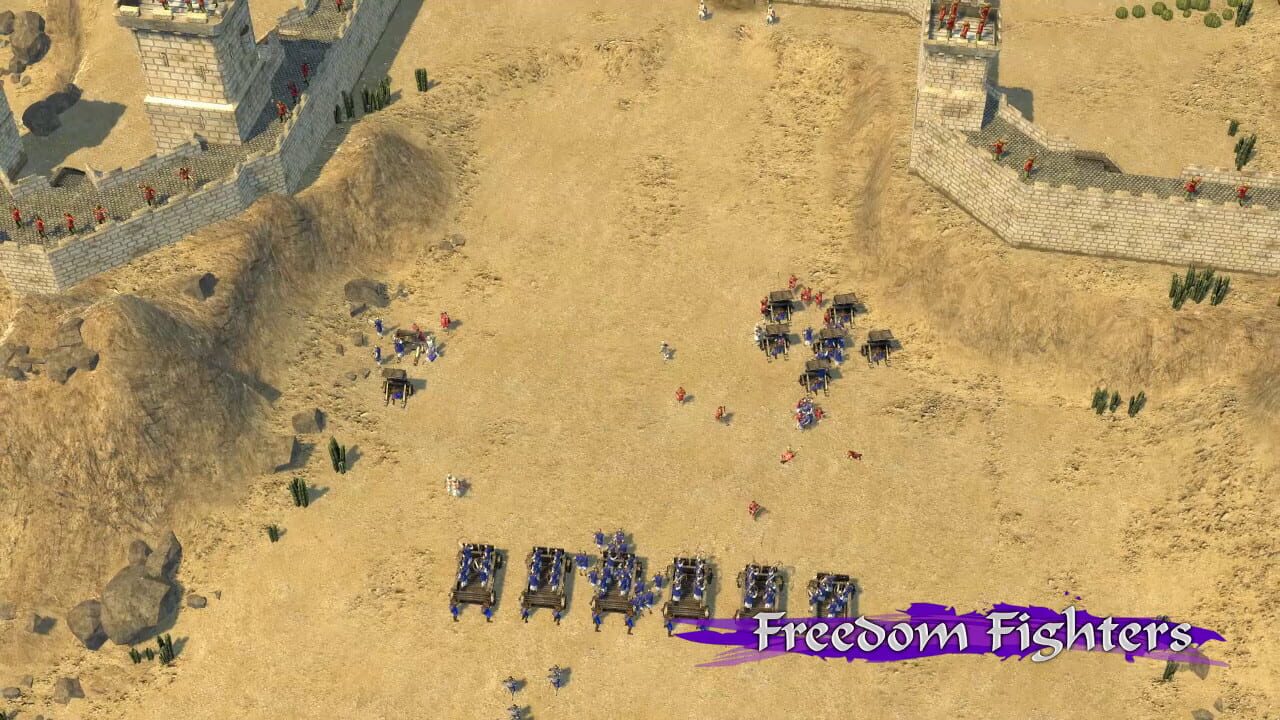 Screenshot for Stronghold Crusader II: Freedom Fighters mini-campaign
