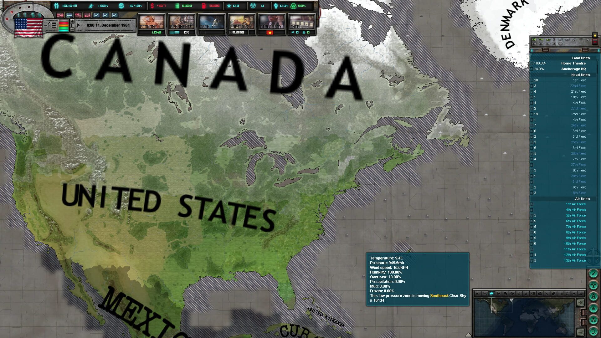 Screenshot for East vs. West: A Hearts of Iron Game