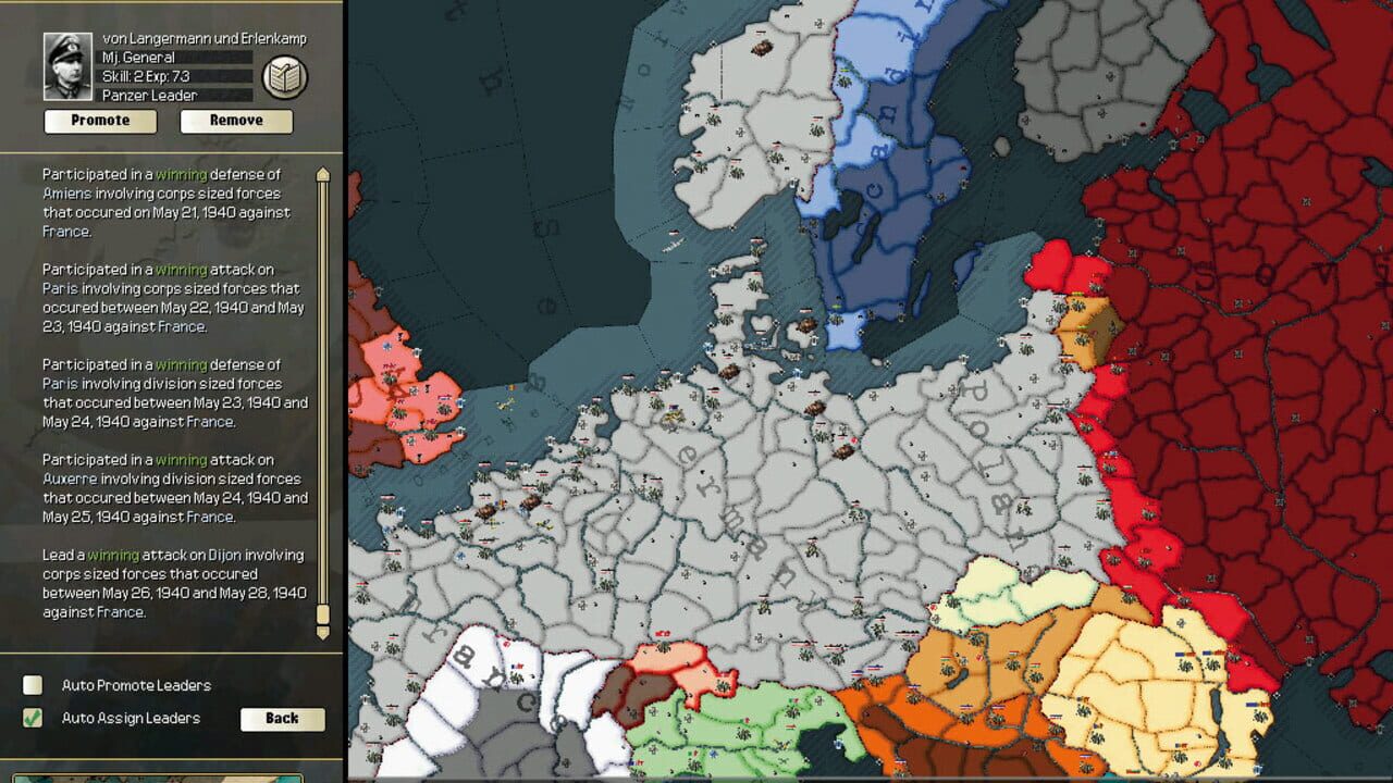Screenshot for Hearts of Iron II: Complete