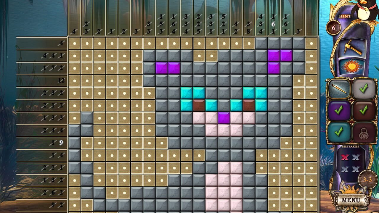 Screenshot for Fantasy Mosaics 17: New Palette
