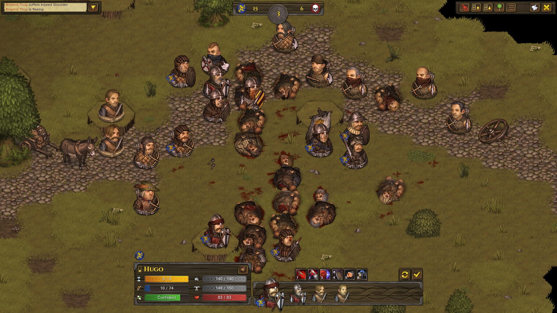 Screenshot for Battle Brothers