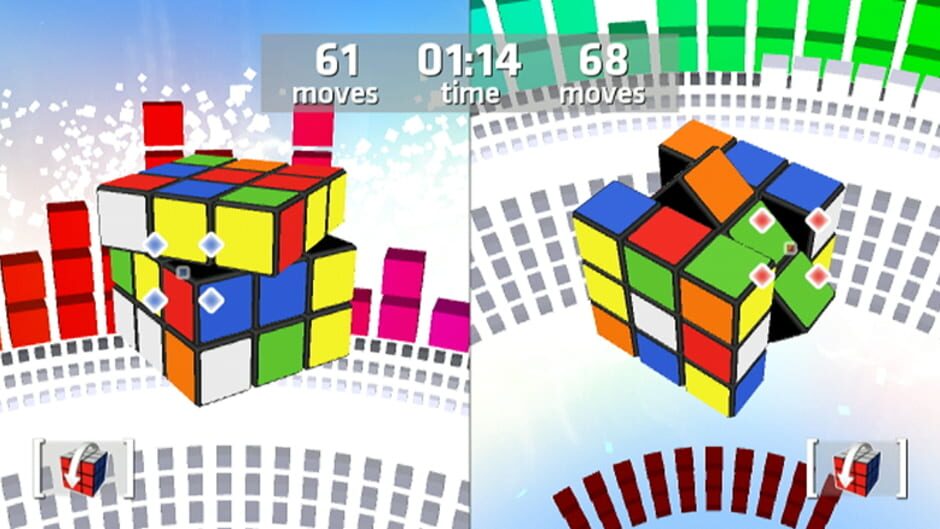 Screenshot for Rubik's Puzzle Galaxy: Rush