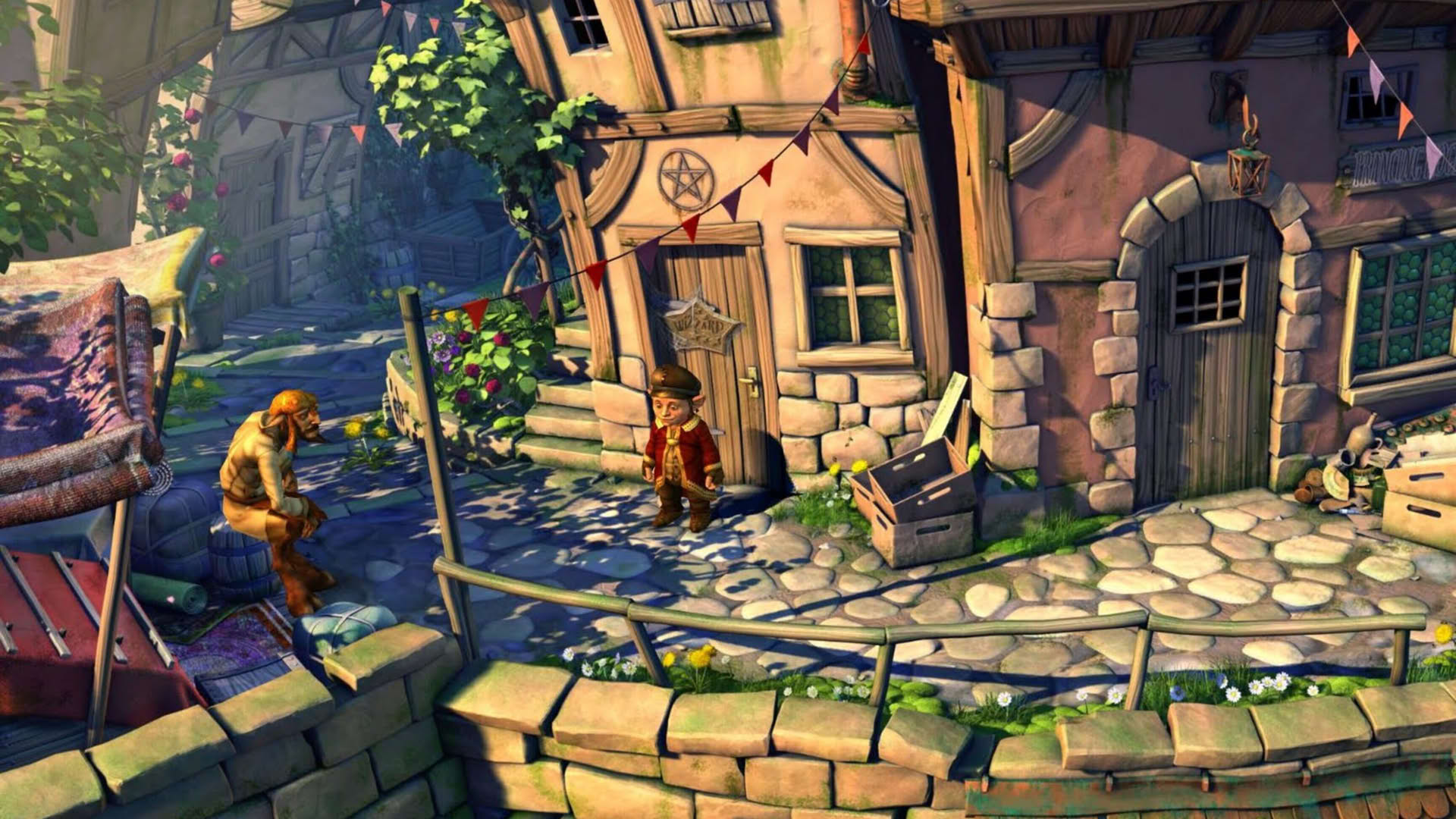 Screenshot for The Book of Unwritten Tales
