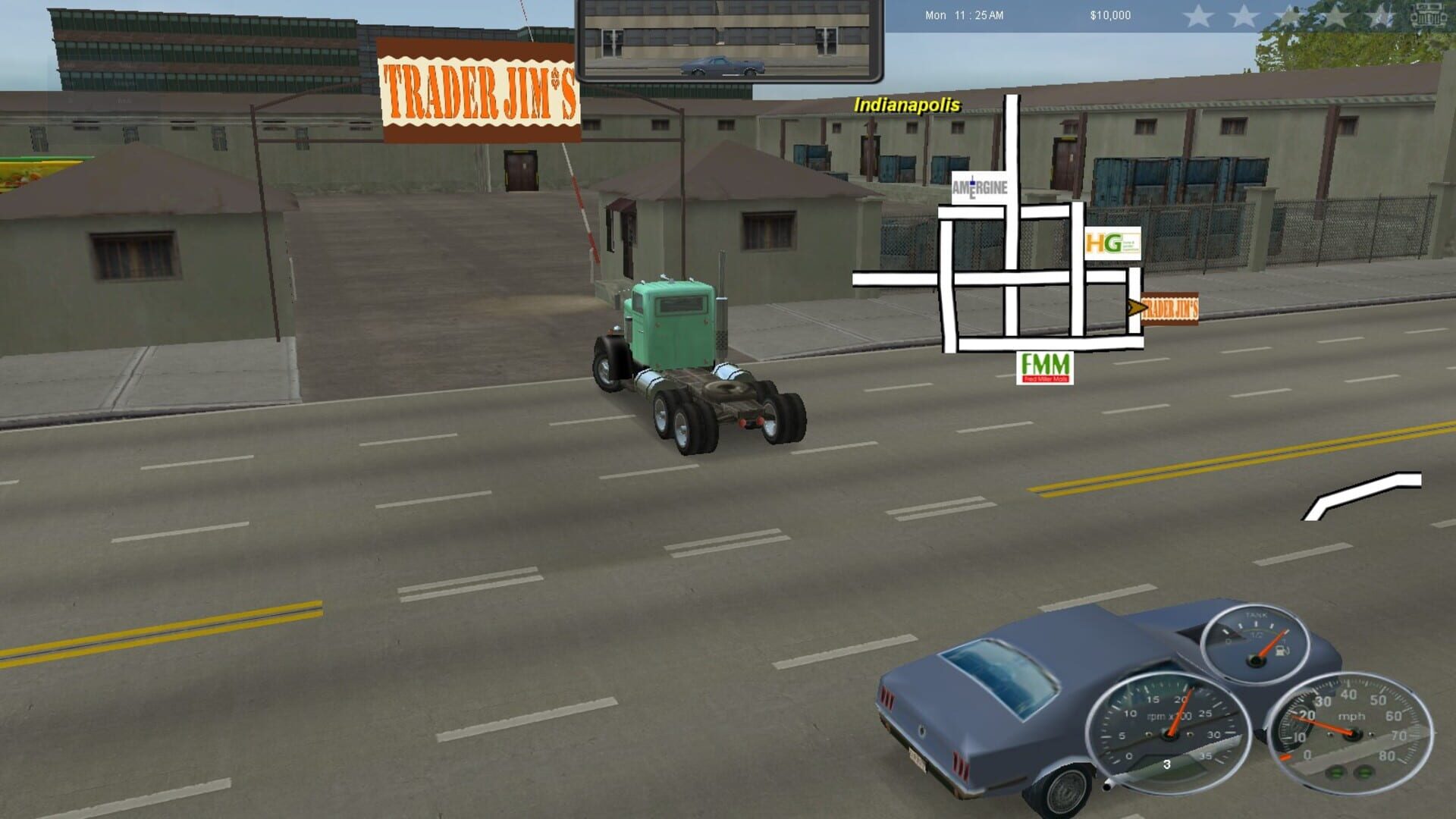 Screenshot for 18 Wheels of Steel: Across America