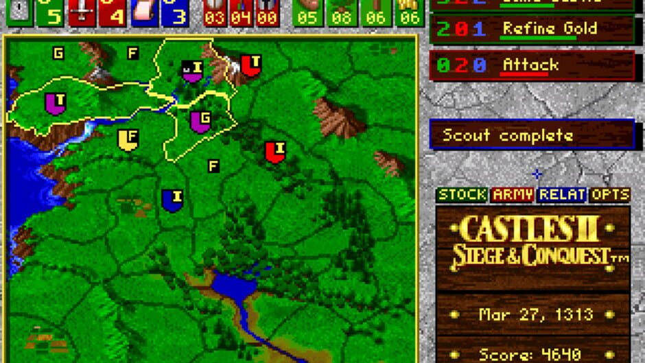 Screenshot for Castles II: Siege & Conquest