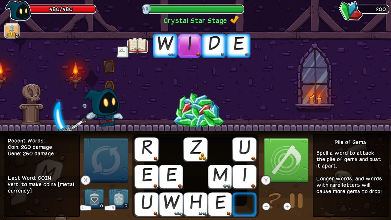 Screenshot for Letter Quest Remastered: Grimm's Journey