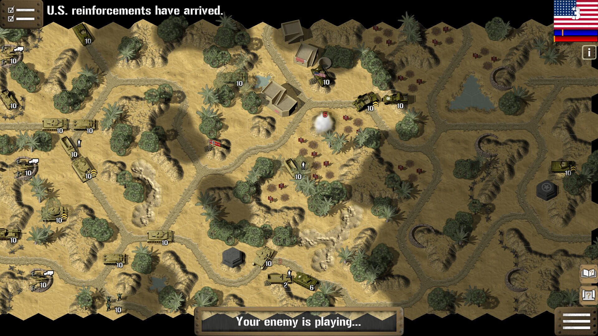 Screenshot for Tank Battle: North Africa