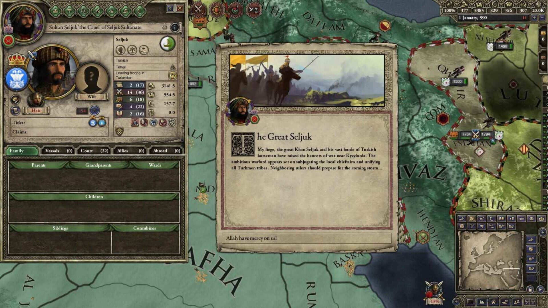 Screenshot for Crusader Kings II: The Old Gods
