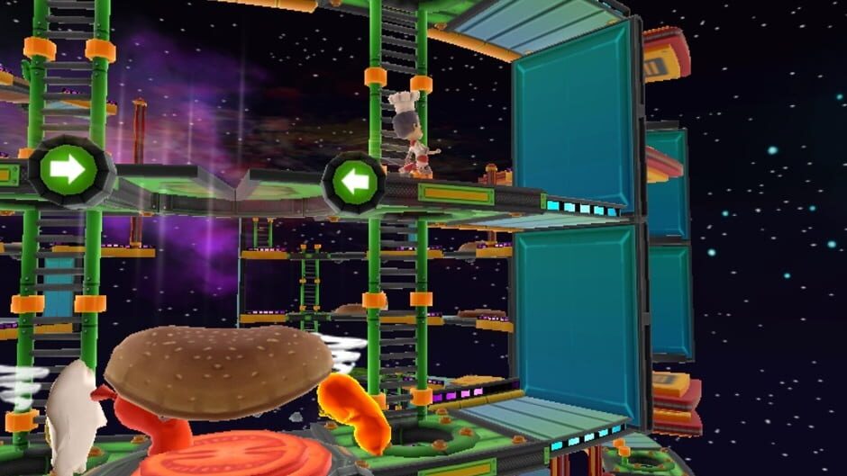 Screenshot for BurgerTime: World Tour