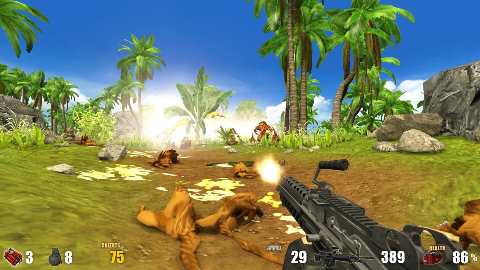 Screenshot for Action Alien: Tropical Mayhem