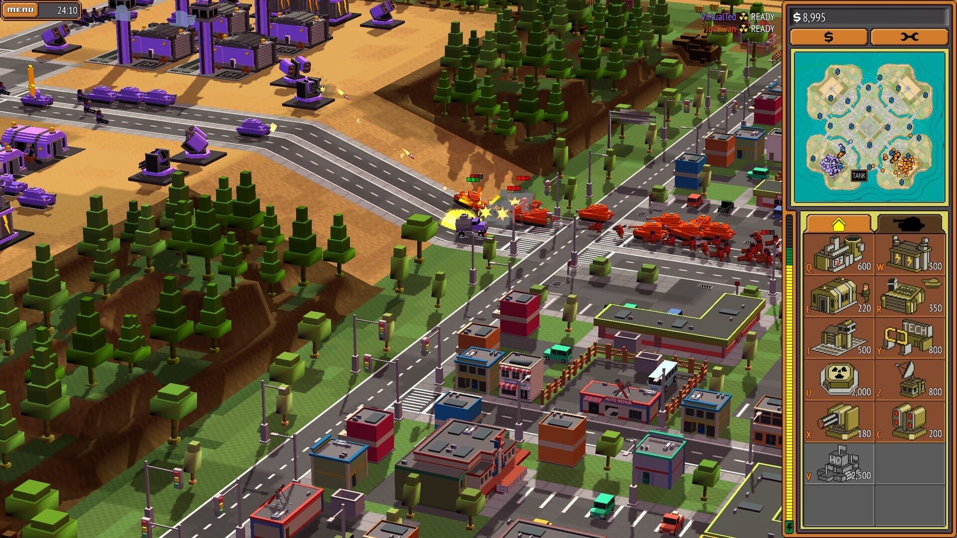 Screenshot for 8-Bit Armies: Arena