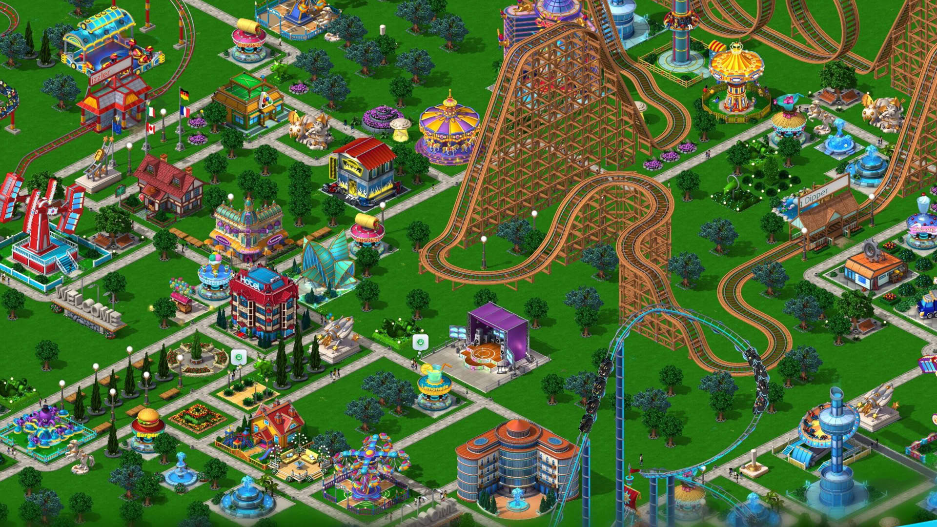 Screenshot for RollerCoaster Tycoon 4 Mobile