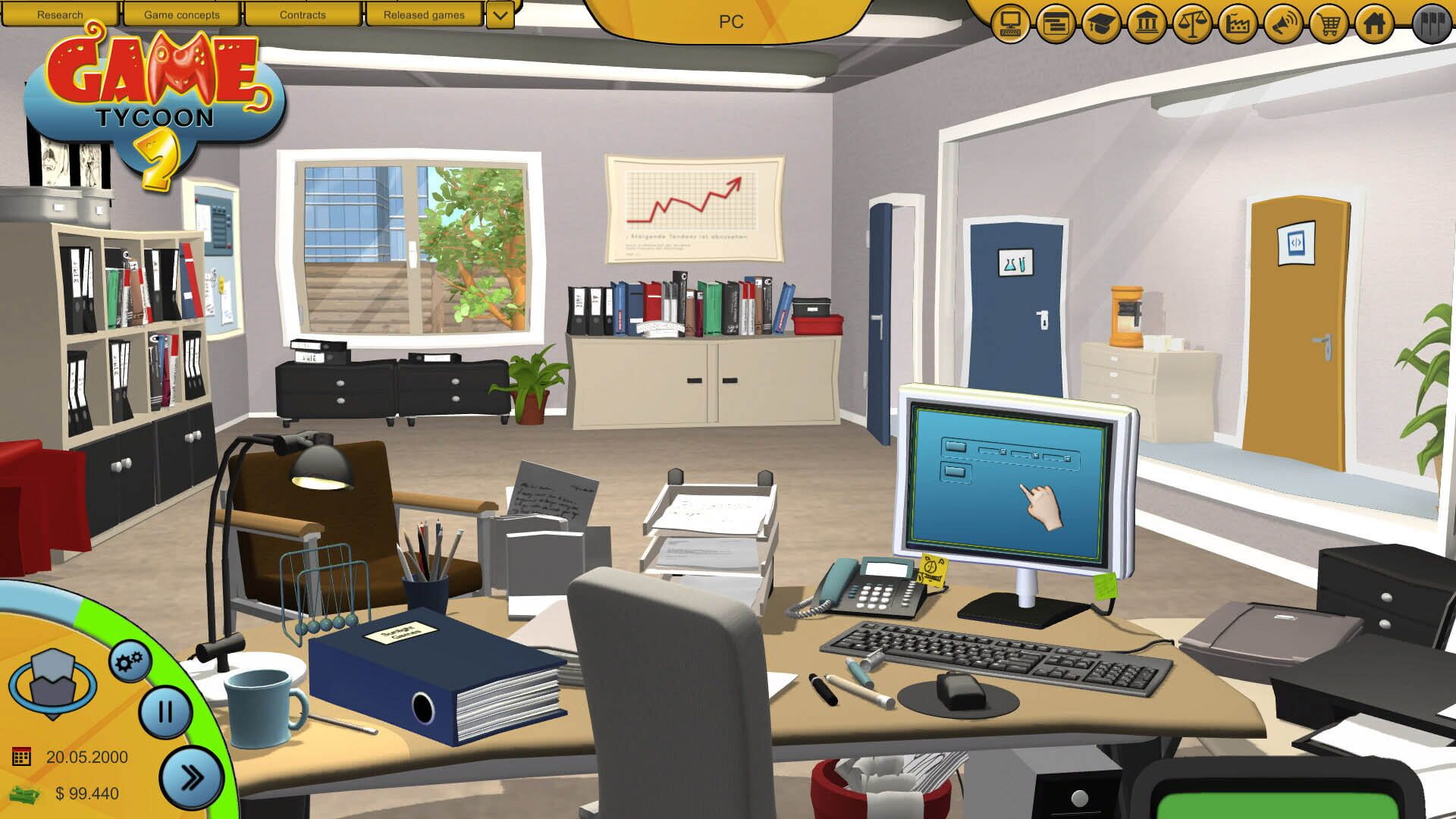 Screenshot for Game Tycoon 2