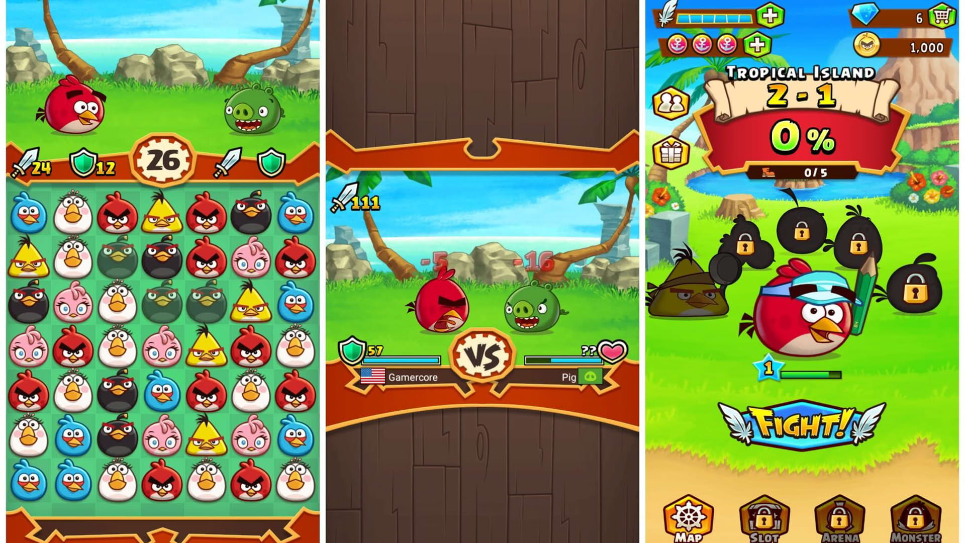 Screenshot for Angry Birds Fight!