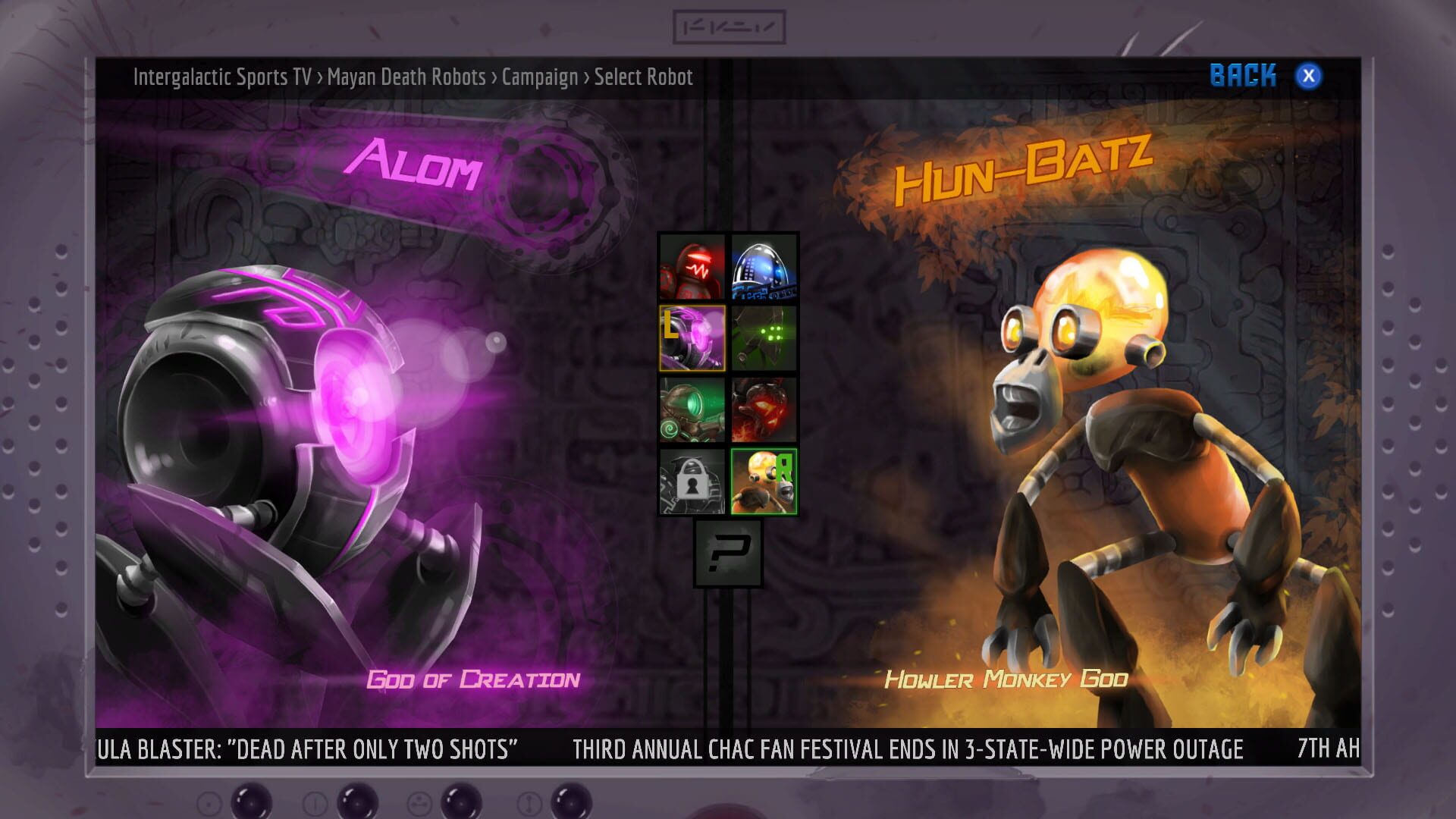 Screenshot for Mayan Death Robots