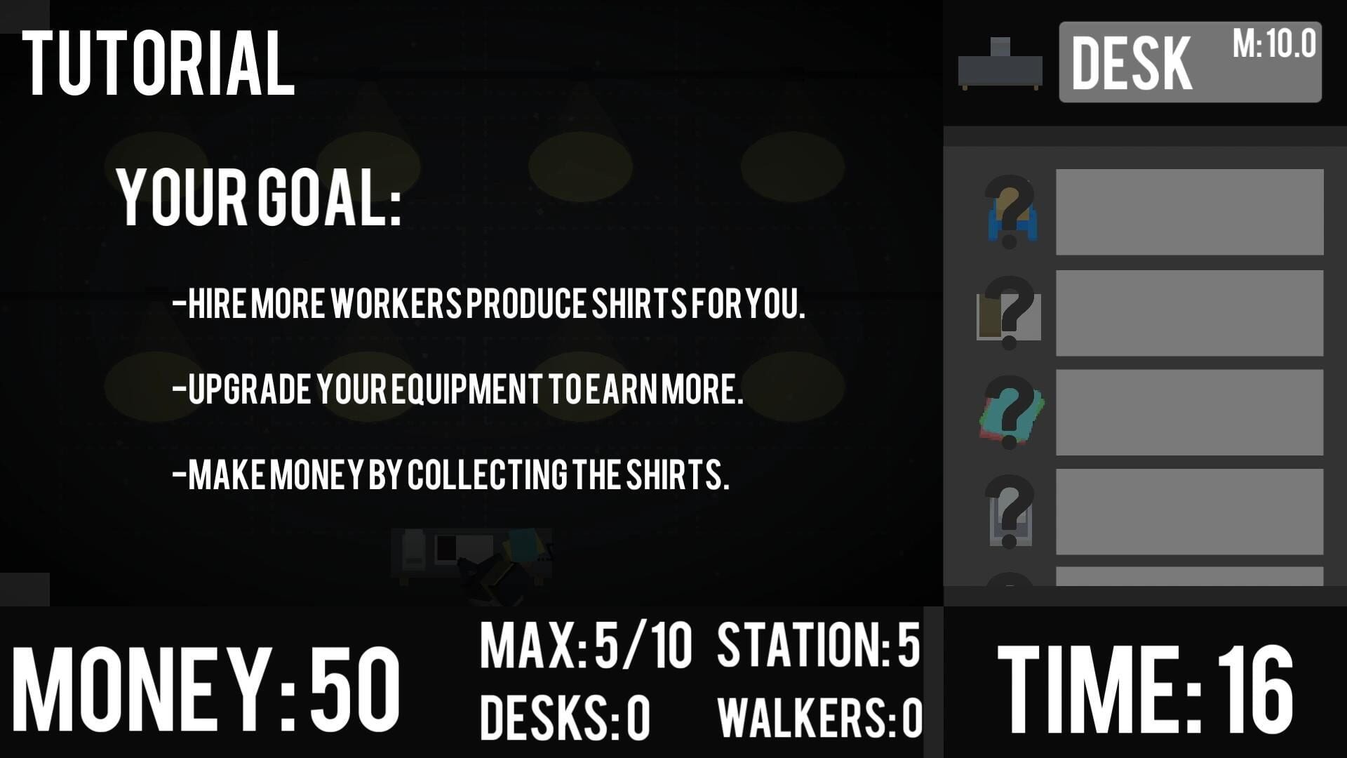Screenshot for SweatShop