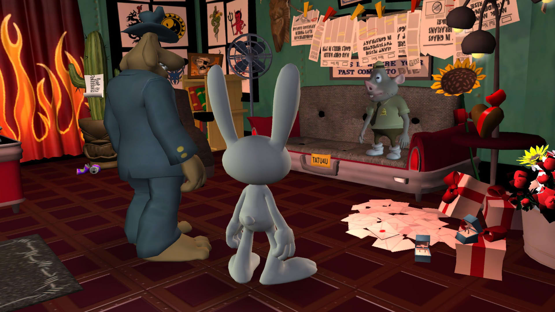 Screenshot for Sam & Max: Beyond Time and Space - Episode 3: Night of the Raving Dead
