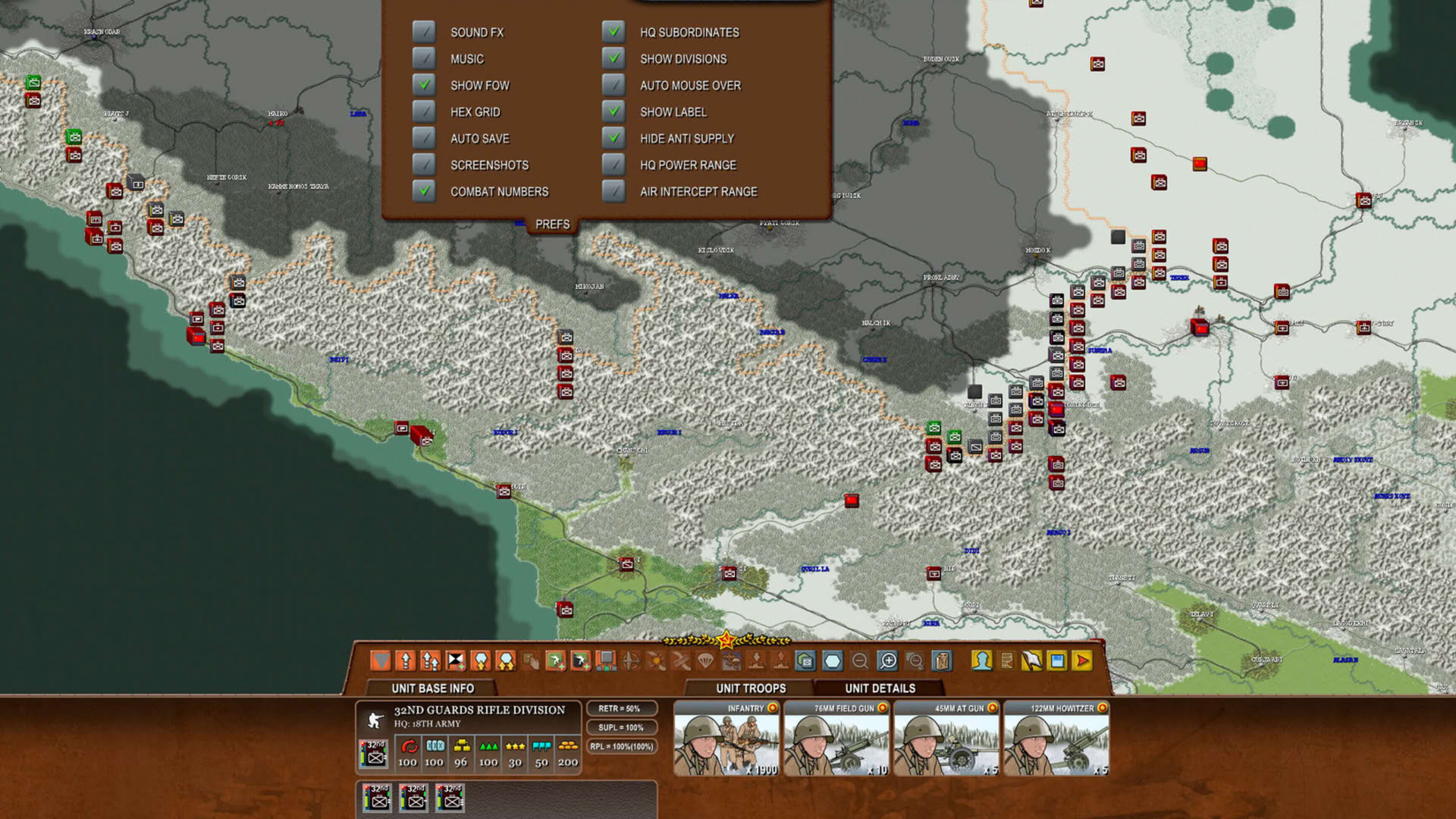 Screenshot for Decisive Campaigns: Case Blue