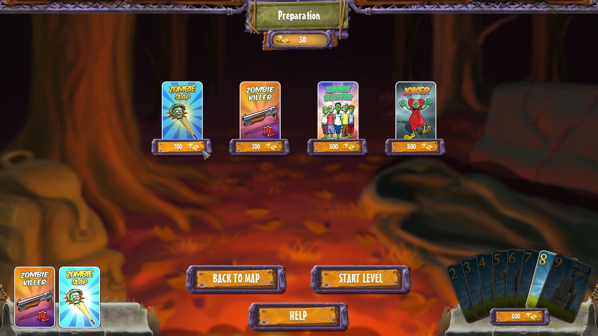 Screenshot for Zombie Solitaire 2 Chapter 1