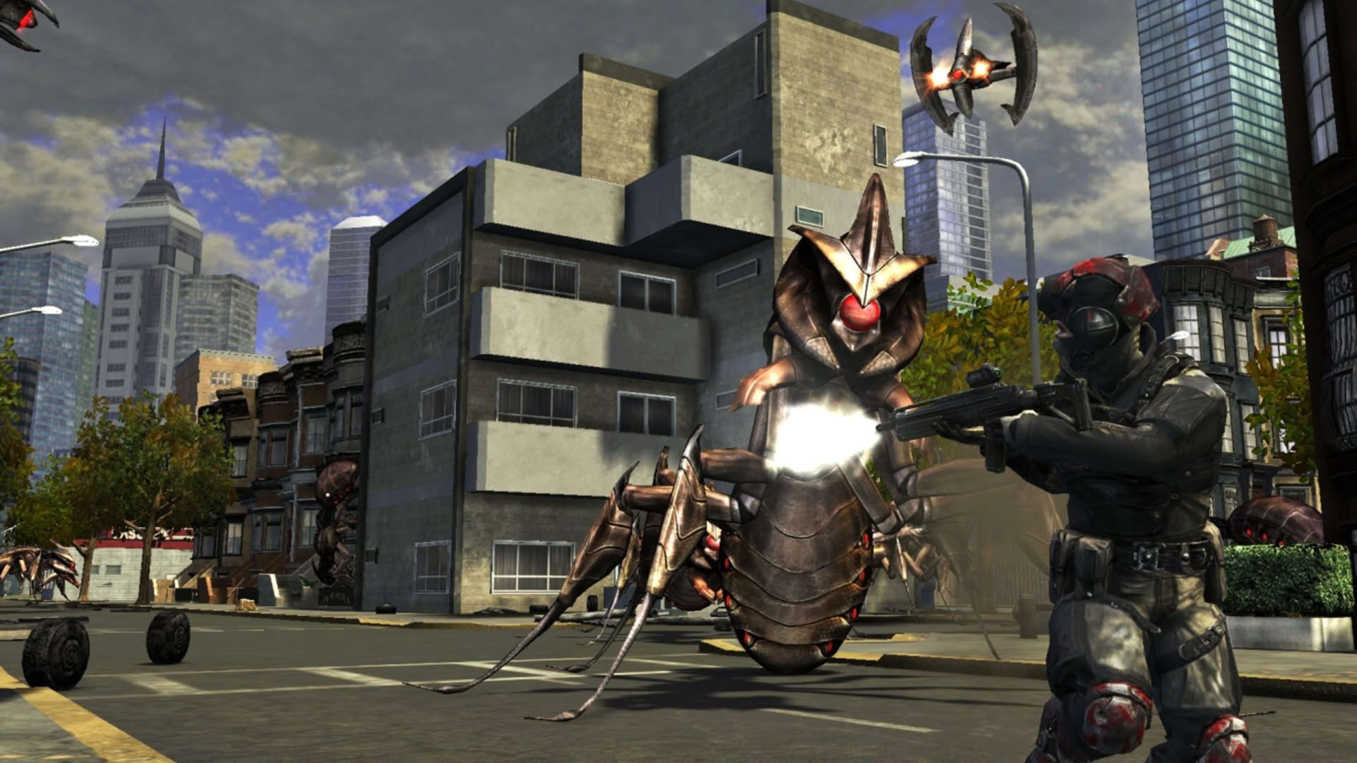 Screenshot for Earth Defense Force: Insect Armageddon