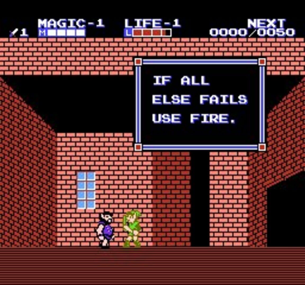 Screenshot for Zelda II: The Adventure of Link