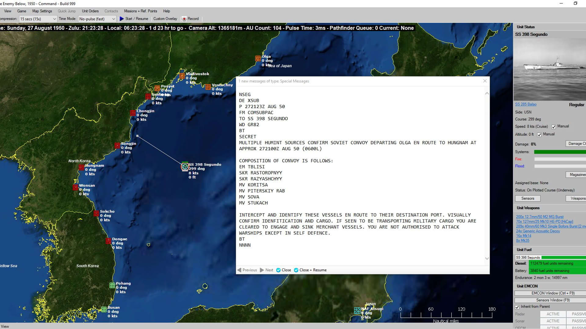 Screenshot for Command: Modern Operations - The Silent Service