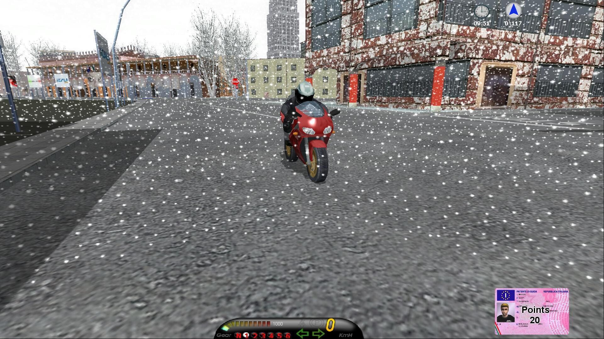 Screenshot for Safety Driving Simulator: Motorbike