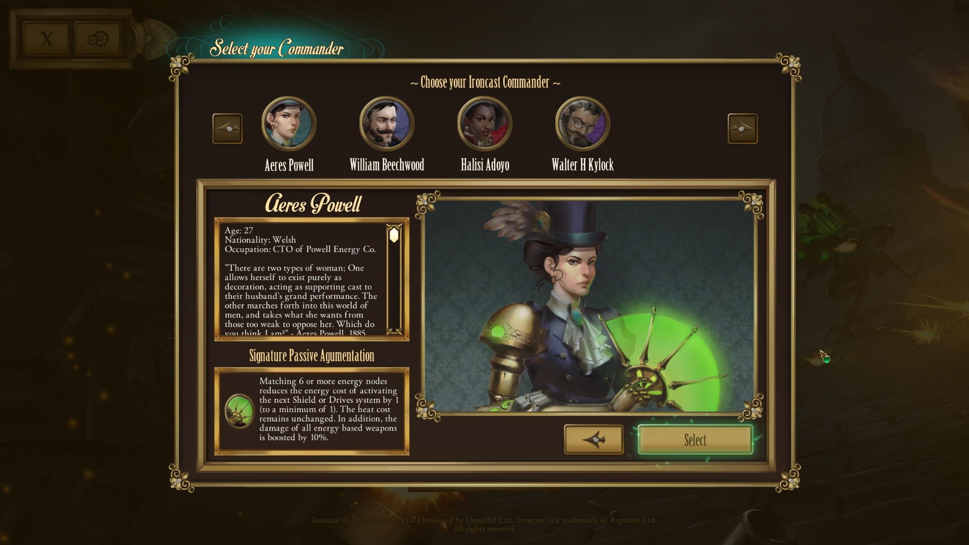 Screenshot for Ironcast