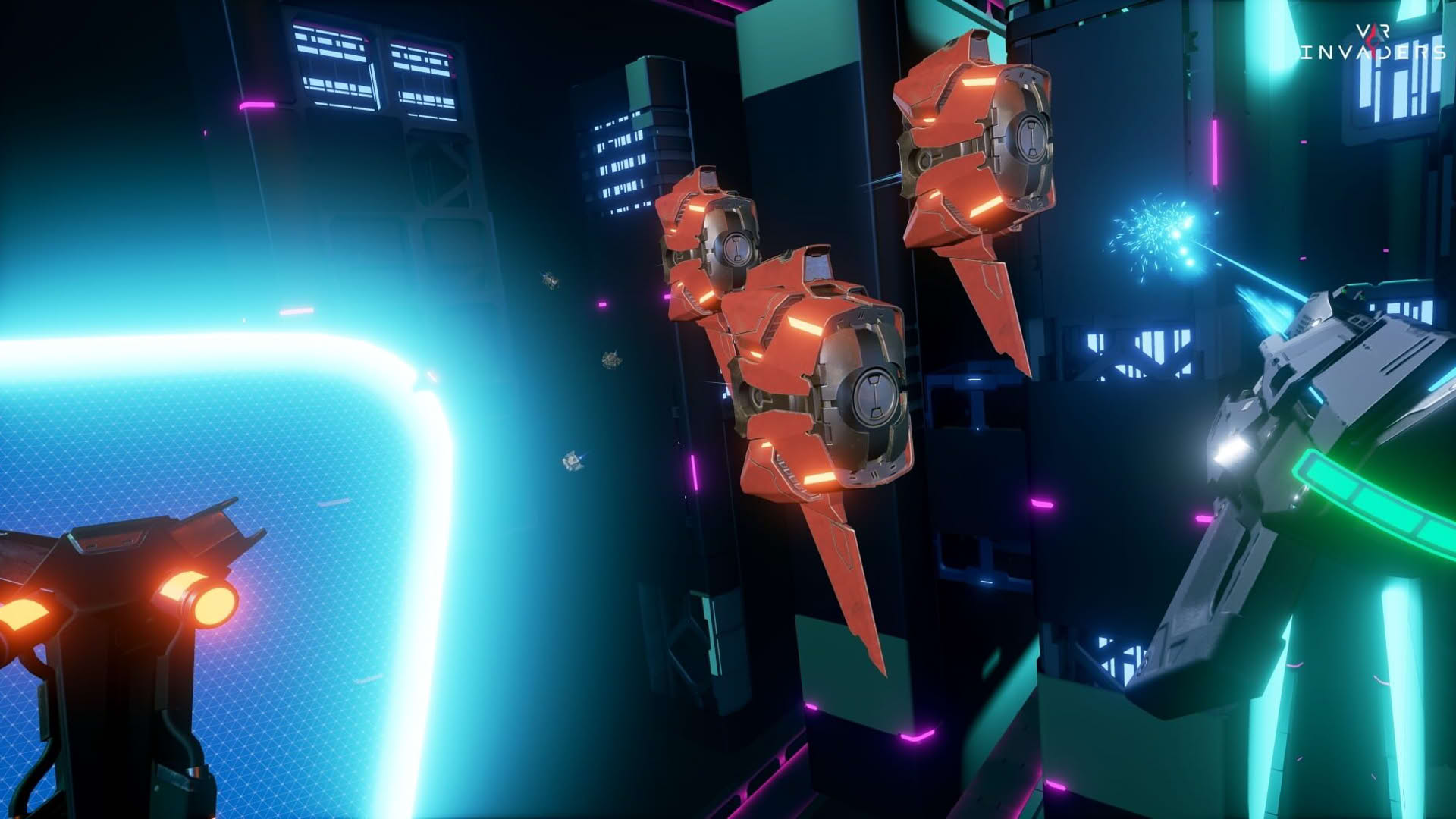 Screenshot for VR Invaders