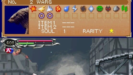 Screenshot for Castlevania: Dawn of Sorrow