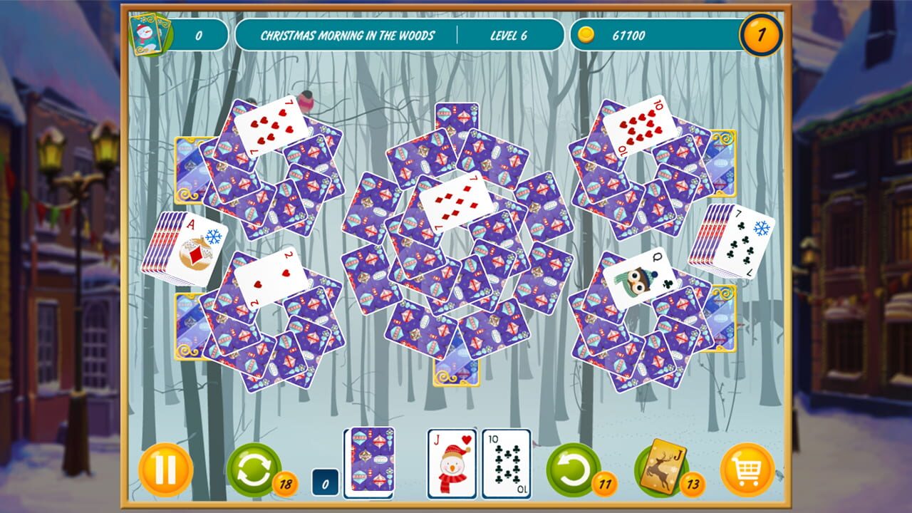Screenshot for Solitaire Christmas: Match 2 Cards