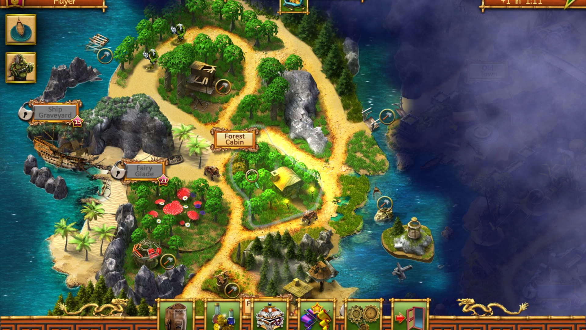 Screenshot for Lost Lands: Mahjong