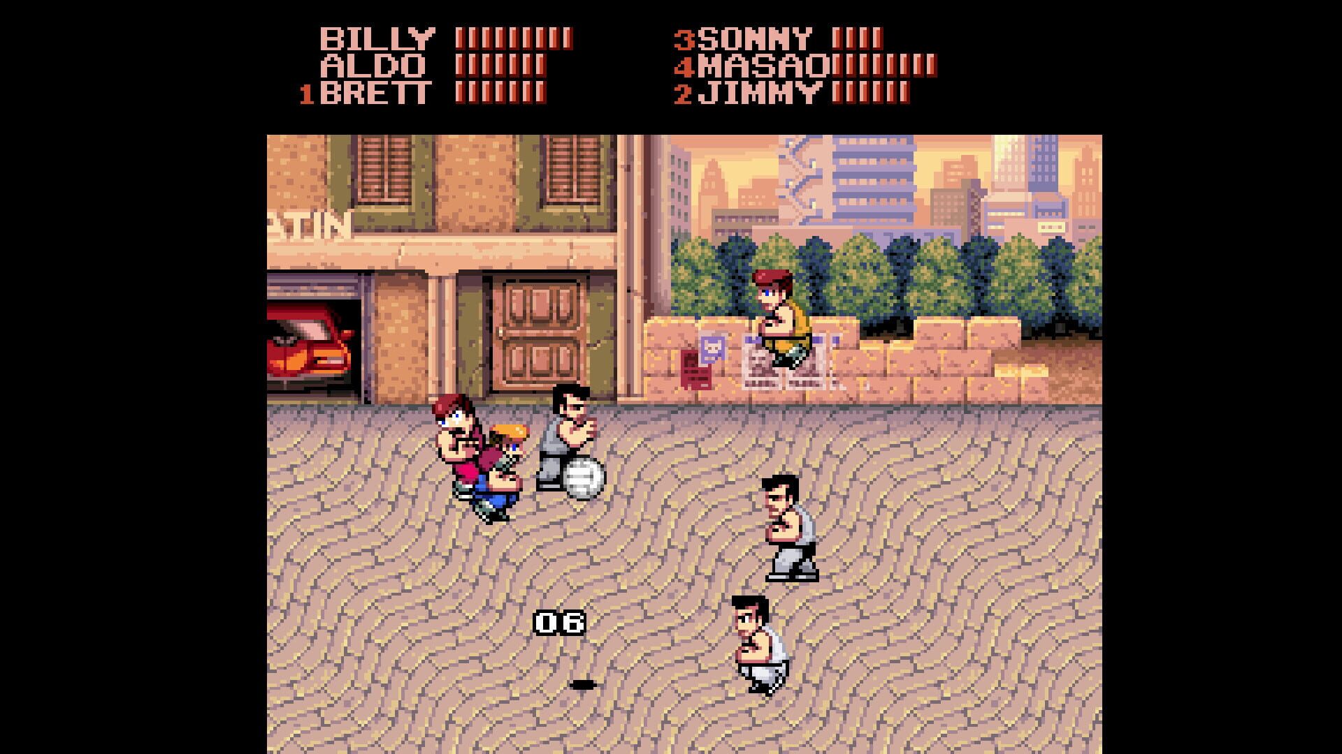 Screenshot for Double Dragon Dodgeball