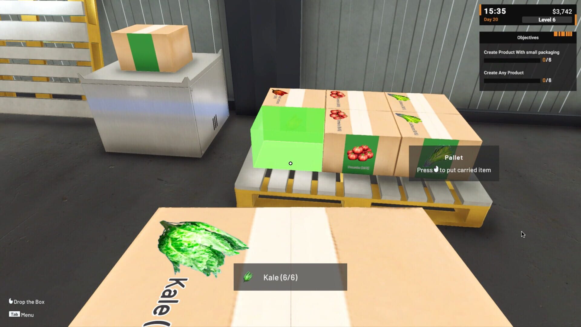 Screenshot for Food Processing Simulator