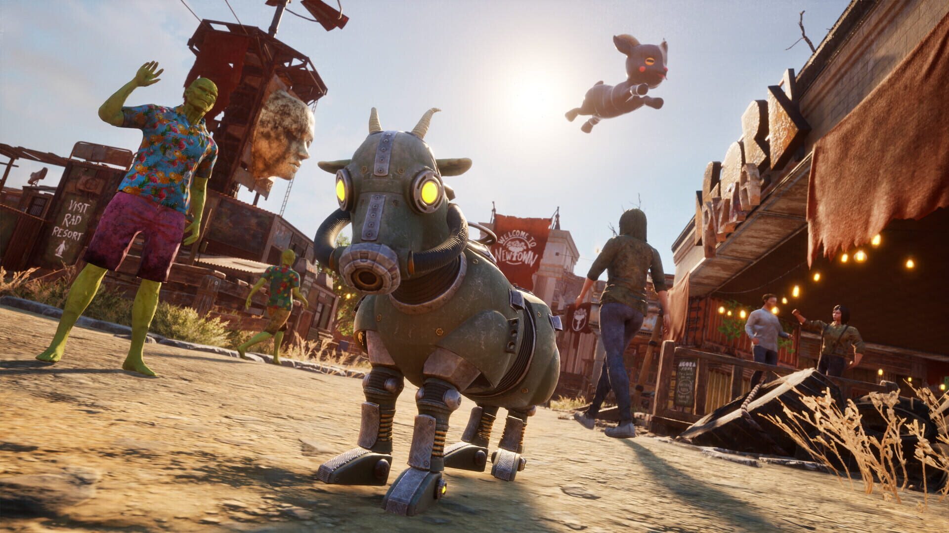 Screenshot for Goat Simulator 3: Baadlands: Furry Road