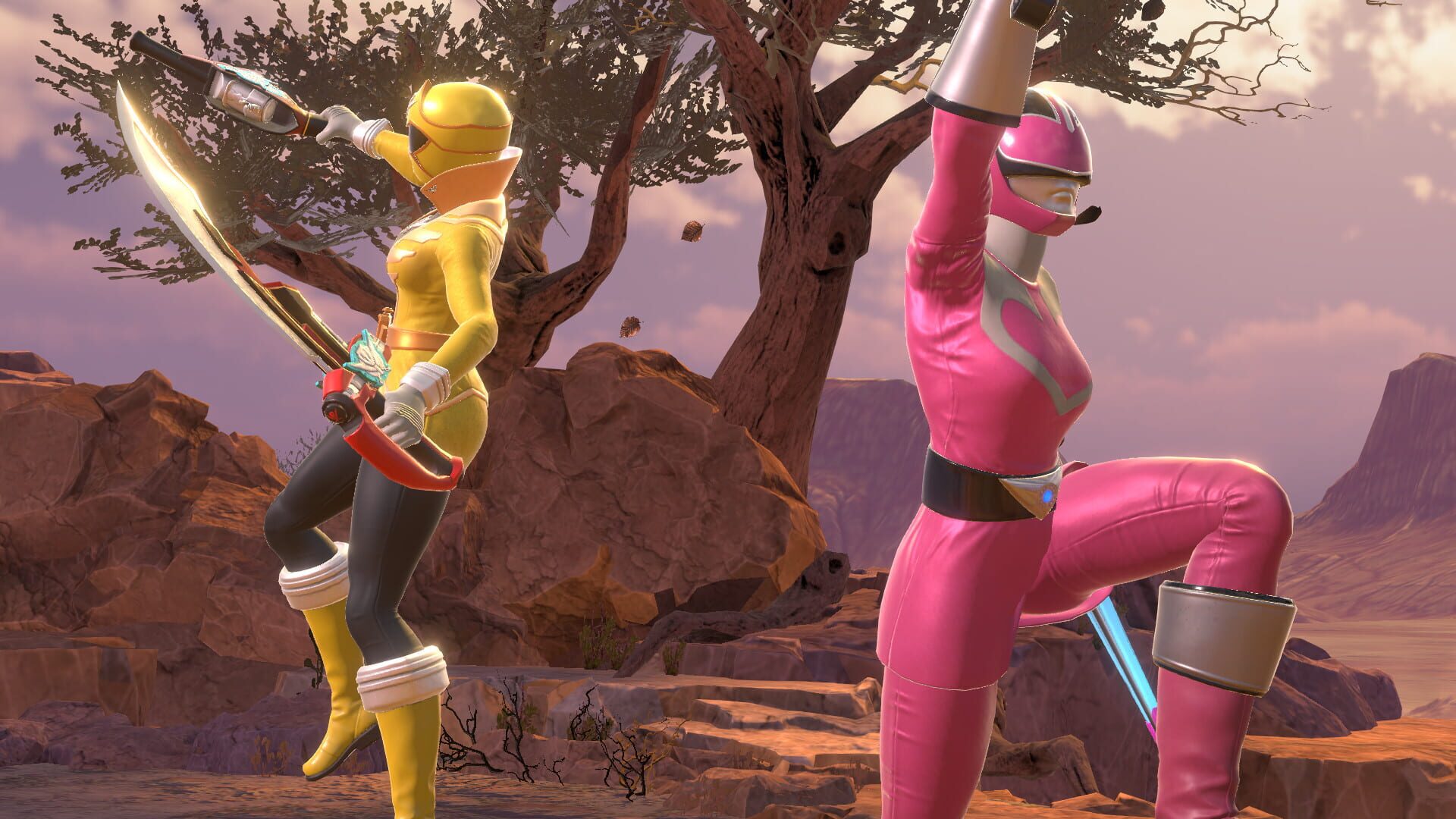Screenshot for Power Rangers: Battle For the Grid - Jen Scotts: Time Force Pink Ranger