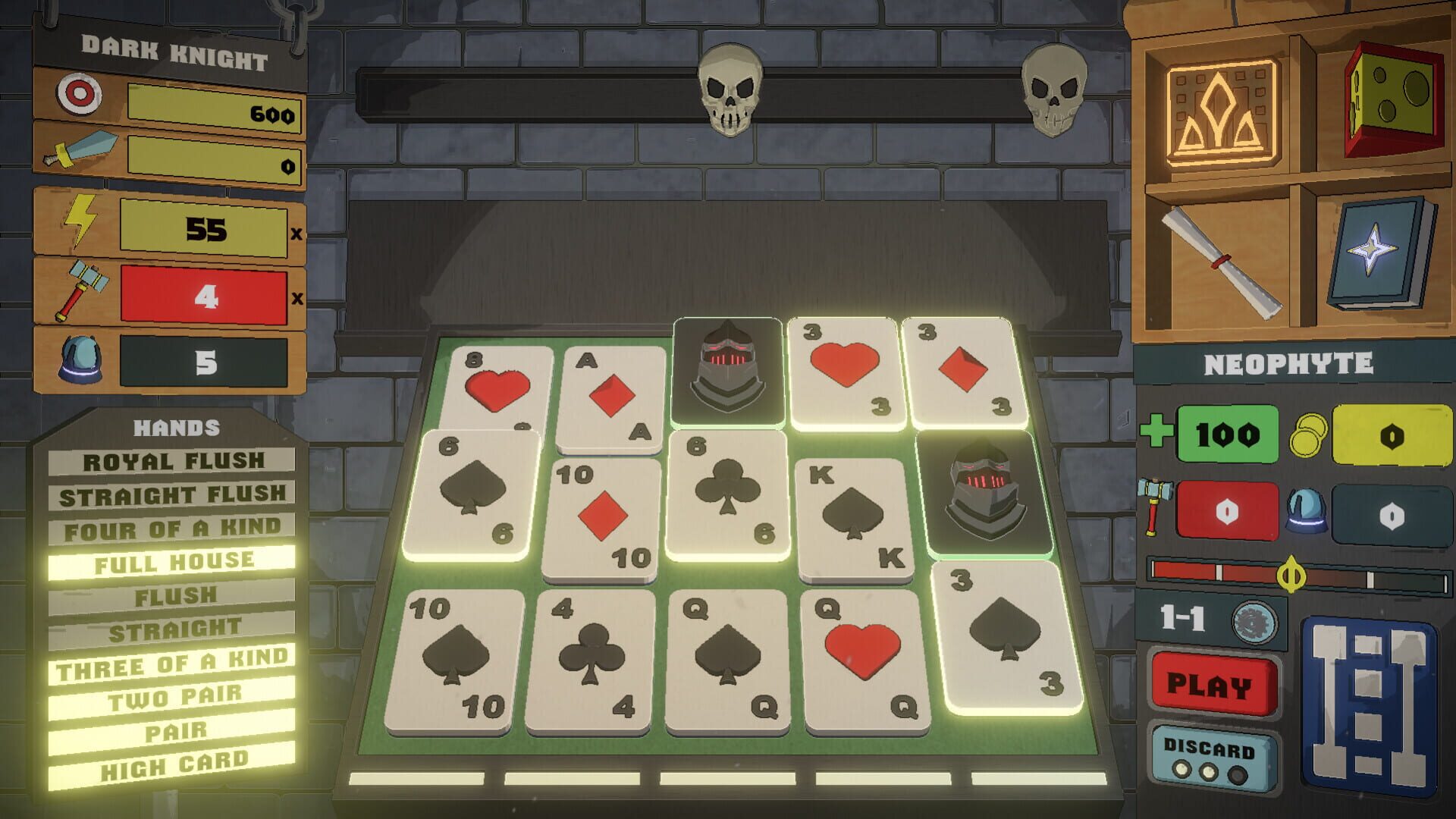 Screenshot for Dungeon Holdem