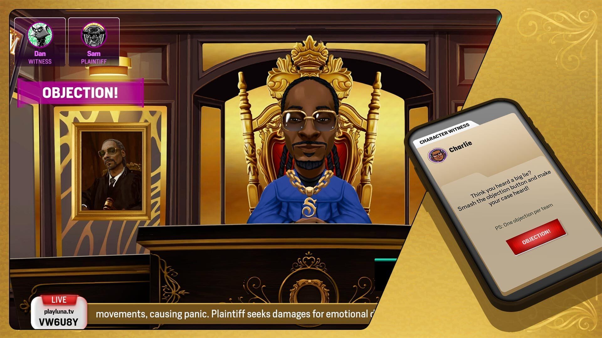 Screenshot for Courtroom Chaos: Starring Snoop Dogg