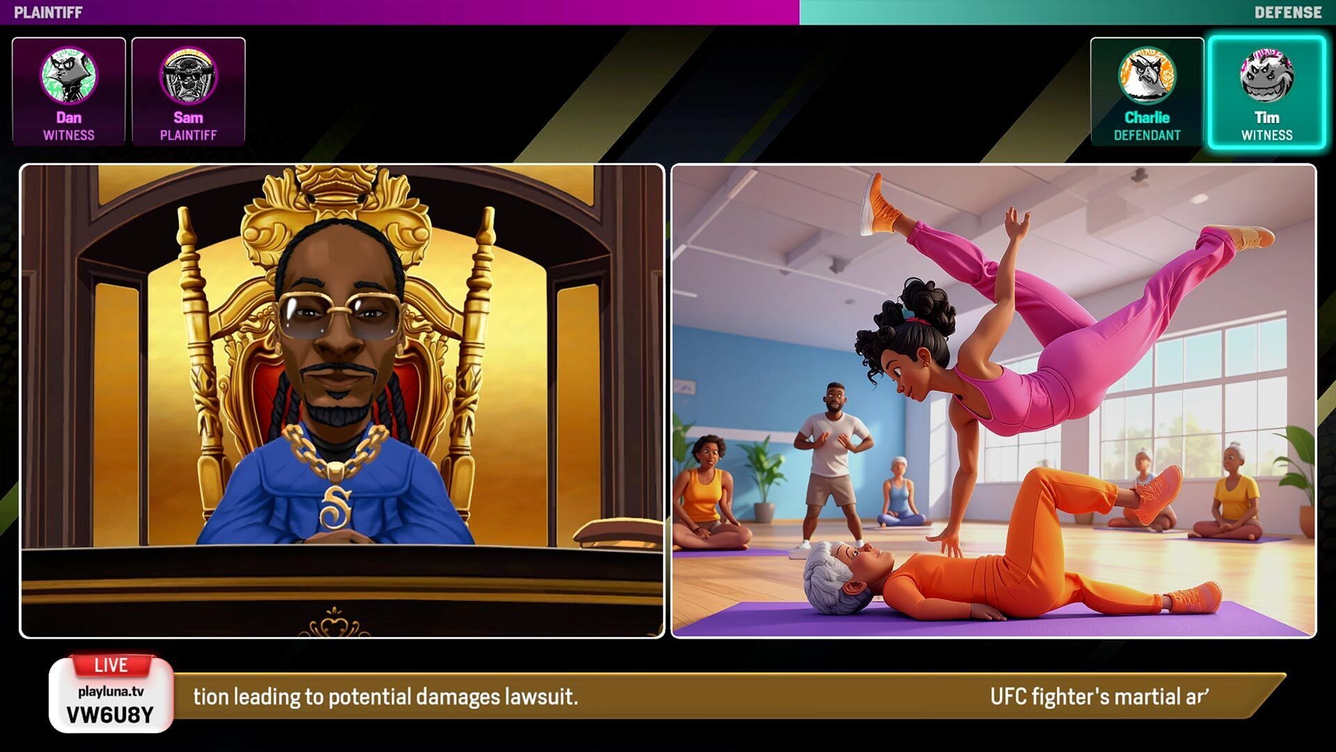Screenshot for Courtroom Chaos: Starring Snoop Dogg
