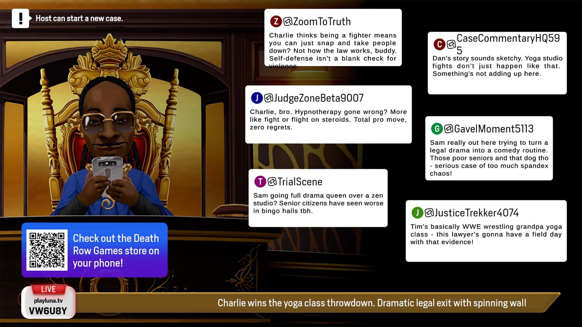 Screenshot for Courtroom Chaos: Starring Snoop Dogg