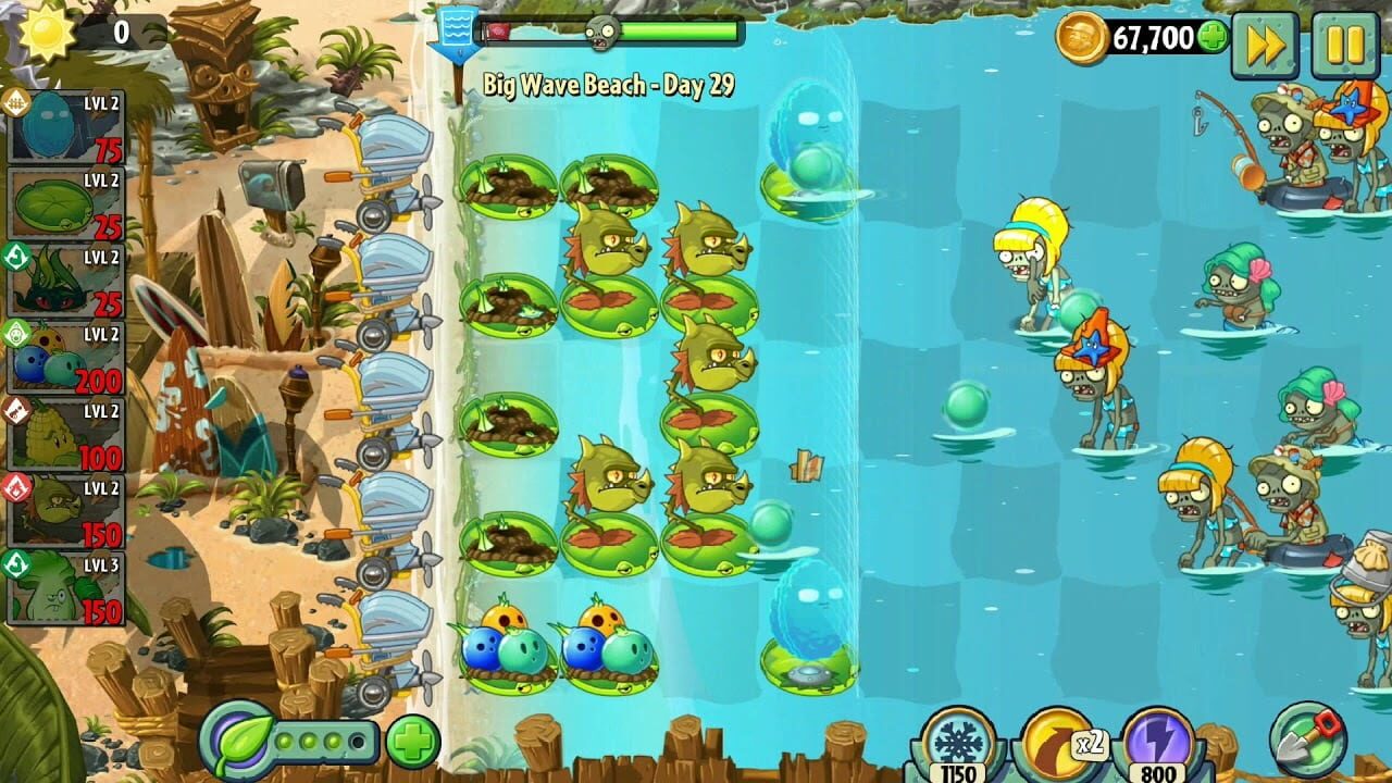 Screenshot for Plants vs. Zombies 2: It's About Time
