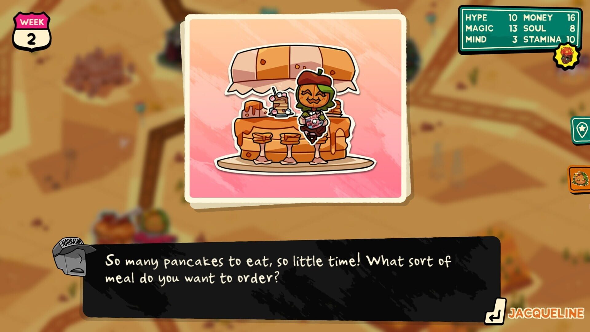 Screenshot for Monster Prom 3: Monster Roadtrip - Playable Character Jacqueline