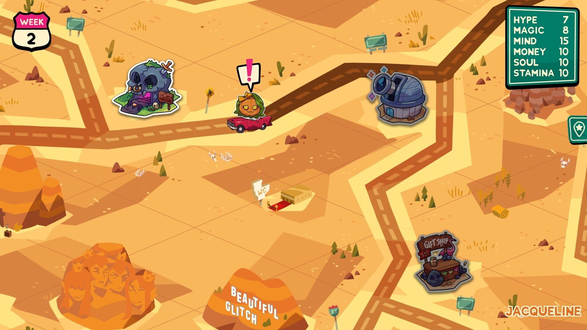 Screenshot for Monster Prom 3: Monster Roadtrip - Playable Character Jacqueline