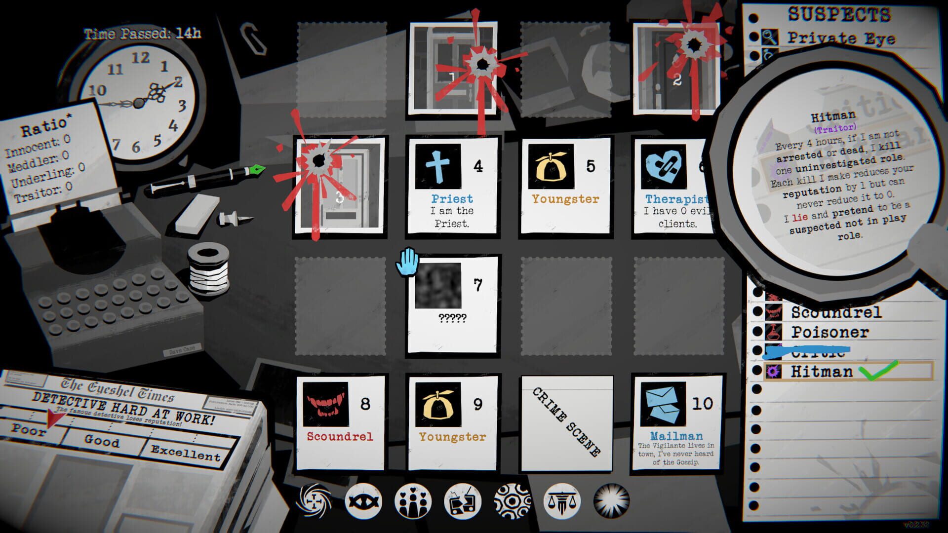 Screenshot for Dupery: A Game of Solo Deduction