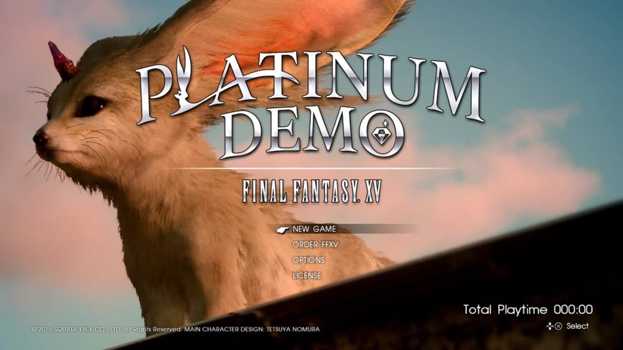 Screenshot for Platinum Demo: Final Fantasy XV