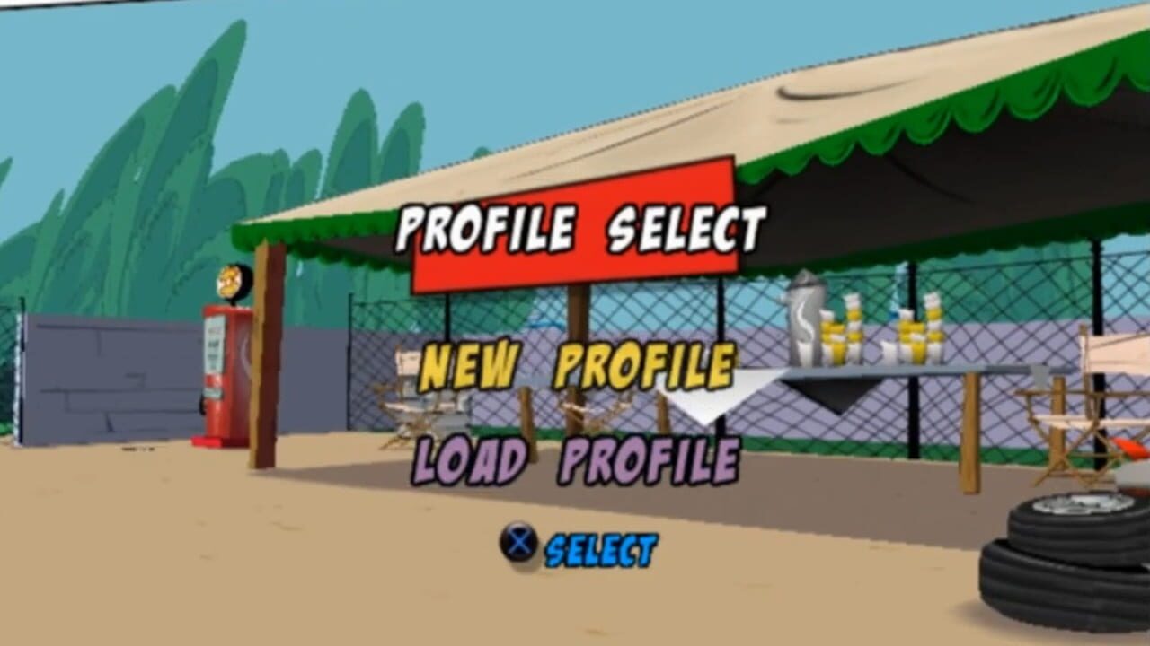 Screenshot for Cartoon Network Racing