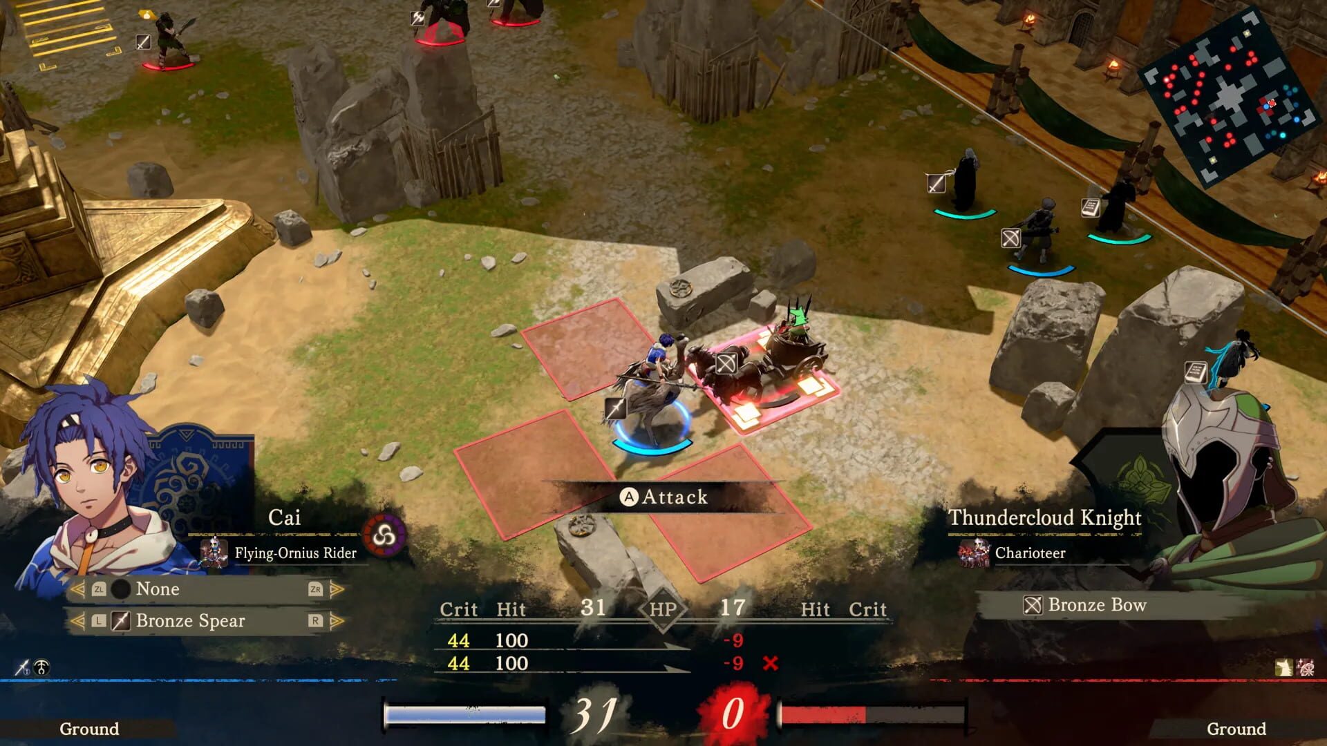 Screenshot for Fire Emblem: Fortune's Weave