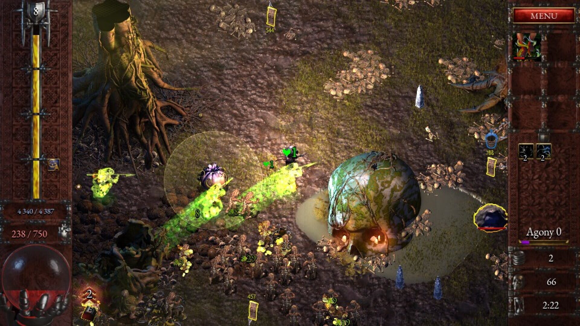 Screenshot for Halls of Torment: The Boglands