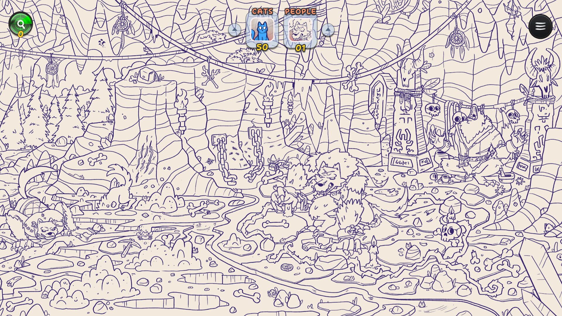 Screenshot for Hidden Cats in Spooky Village